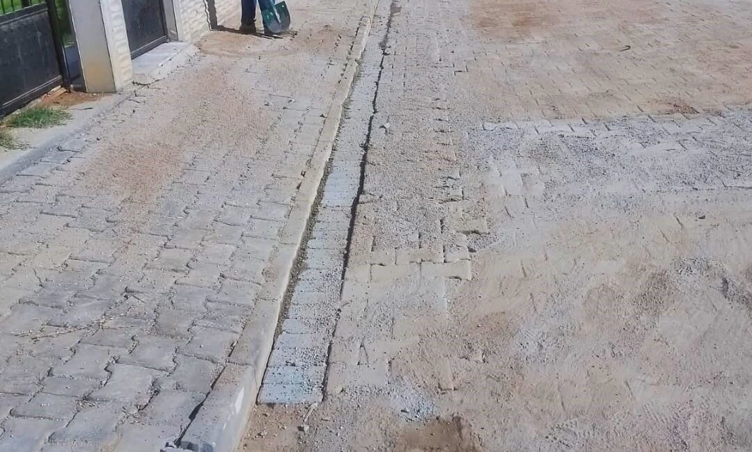 Germencik Belediyesi, ilçede ulaşımın güvenliğini artırmak için bakım ve yenileme