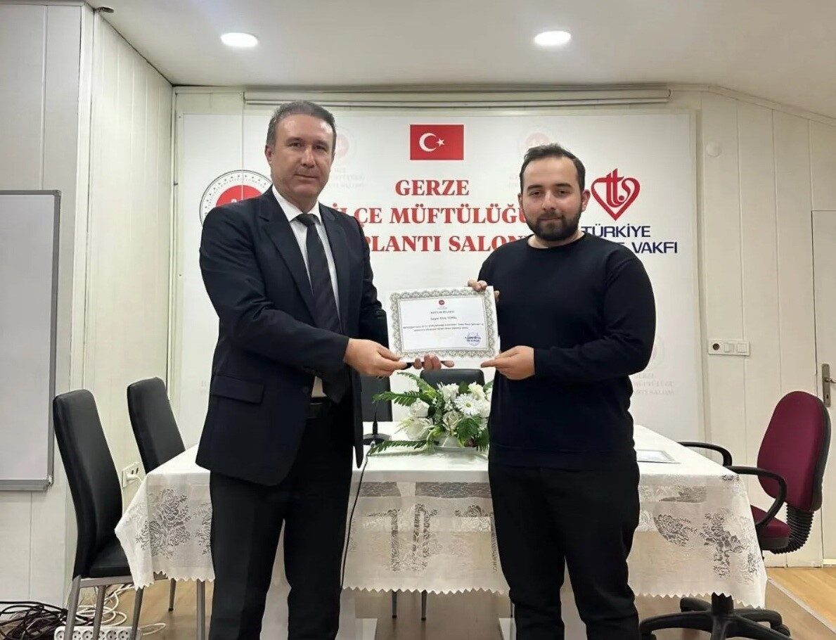 Sinop'un Gerze İlçe Müftülüğü, genç din görevlilerine "Baba Okulu" programı