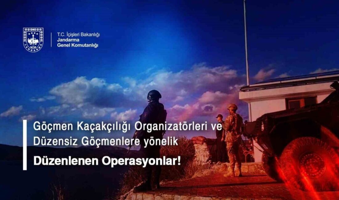 Jandarma Operasyonlarında 47 Kaçakçı Tutuklandı, 2386 Düzensiz Göçmen Yakalandı Jandarma Genel Komutanlığı, göçmen kaçakçılığıyla mücadele kapsamında son iki haftada