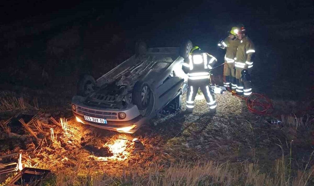 Balıkesir’deki Tuzakçı Mahallesi Kavşağı’nda Tek Taraflı Trafik Kazası Gerçekleşti Balıkesir'in Gönen ilçesinde Tuzakçı Mahallesi kavşağında meydana gelen tek taraflı