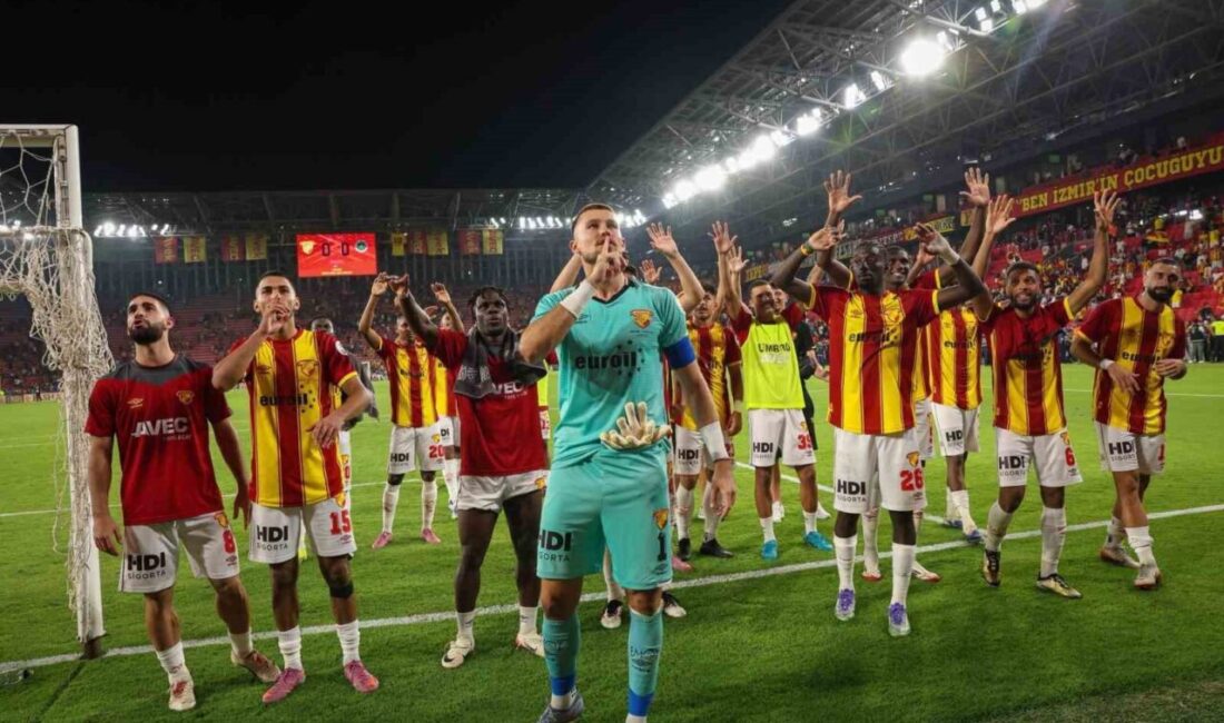 Göztepe, Süper Lig’de Kalesini Gole Kapatma Başarısıyla Zirveye Yerleşti Göztepe, Trendyol Süper Lig'de 12 maçta 22 puanla 5. sırada