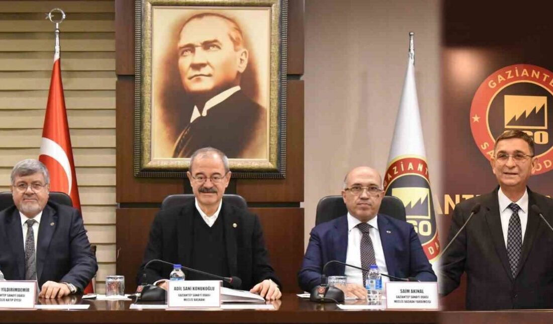 Gaziantep Sanayi Odası'nın Kasım Ayı Meclis Toplantısı, Adil Sani Konukoğlu