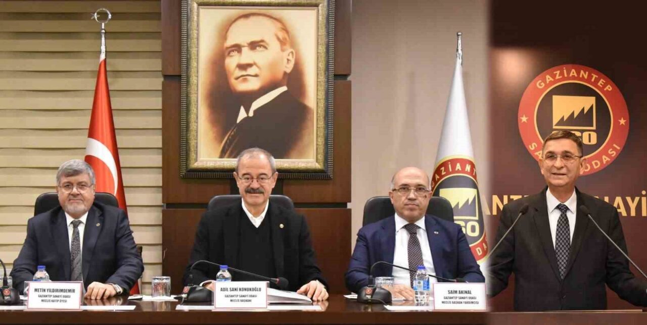 Gaziantep Sanayi Odası'nın Kasım Ayı Meclis Toplantısı, Adil Sani Konukoğlu