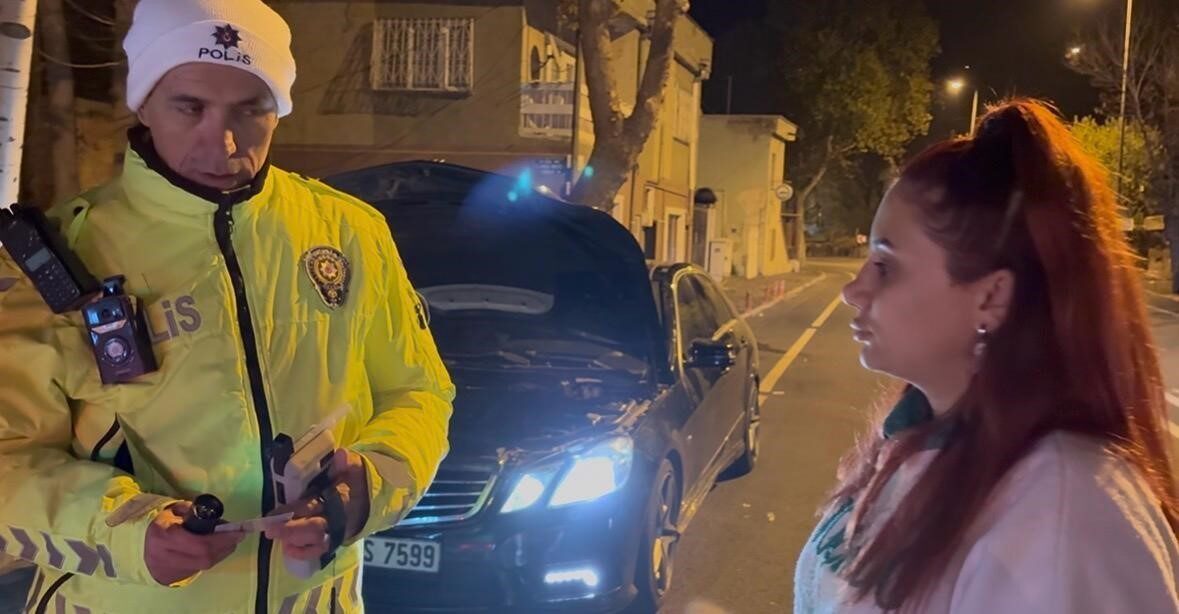 Kayseri'de trafik denetiminde 0.29 promil alkollü çıkan Ş.K.'nın ehliyeti iptal