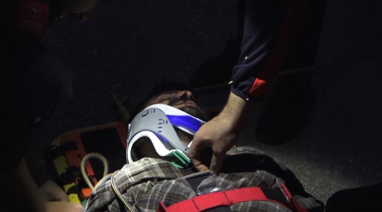 Gümüşhane'de dağlık alanda gezintiye çıkan 25 yaşındaki hemşire Utku D.,