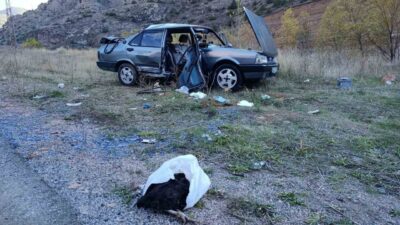 Gümüşhane Hacıemin Mahallesi'nde meydana gelen trafik kazasında, Orhan K. yönetimindeki