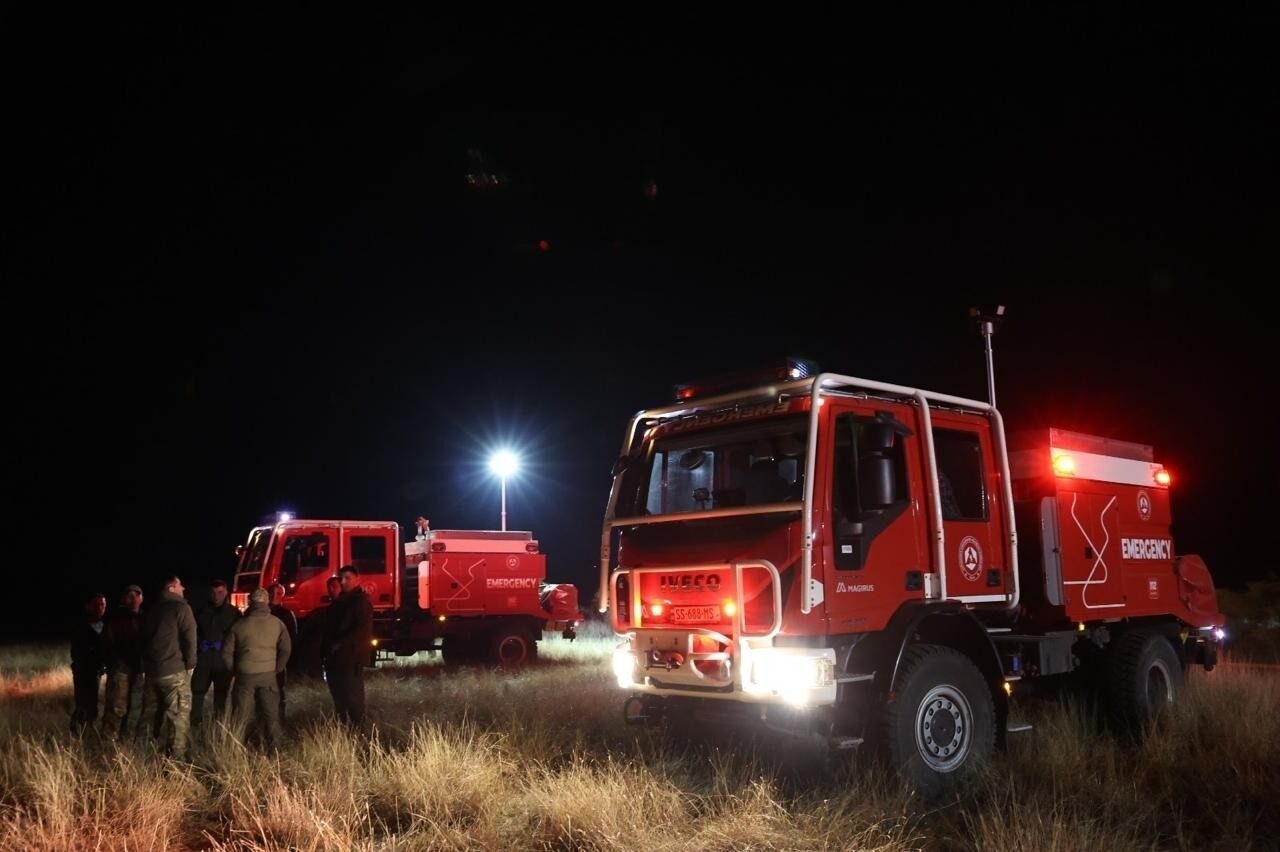 Gürcistan İçişleri Bakanı Gela Geladze, Türk Hava Kuvvetleri'ne ait C-130