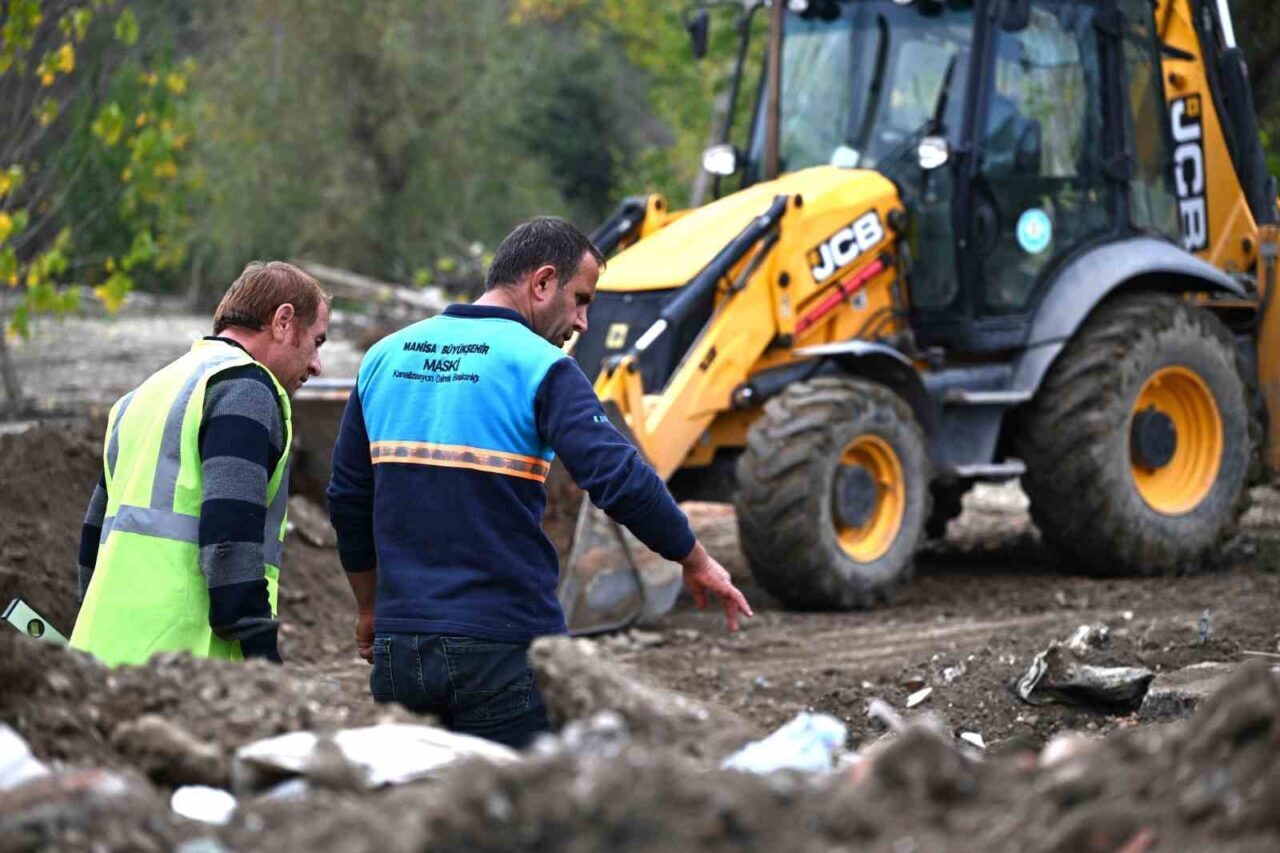 Manisa Su ve Kanalizasyon İdaresi (MASKİ), Gürle Mahallesi’nde yıllardır süregelen