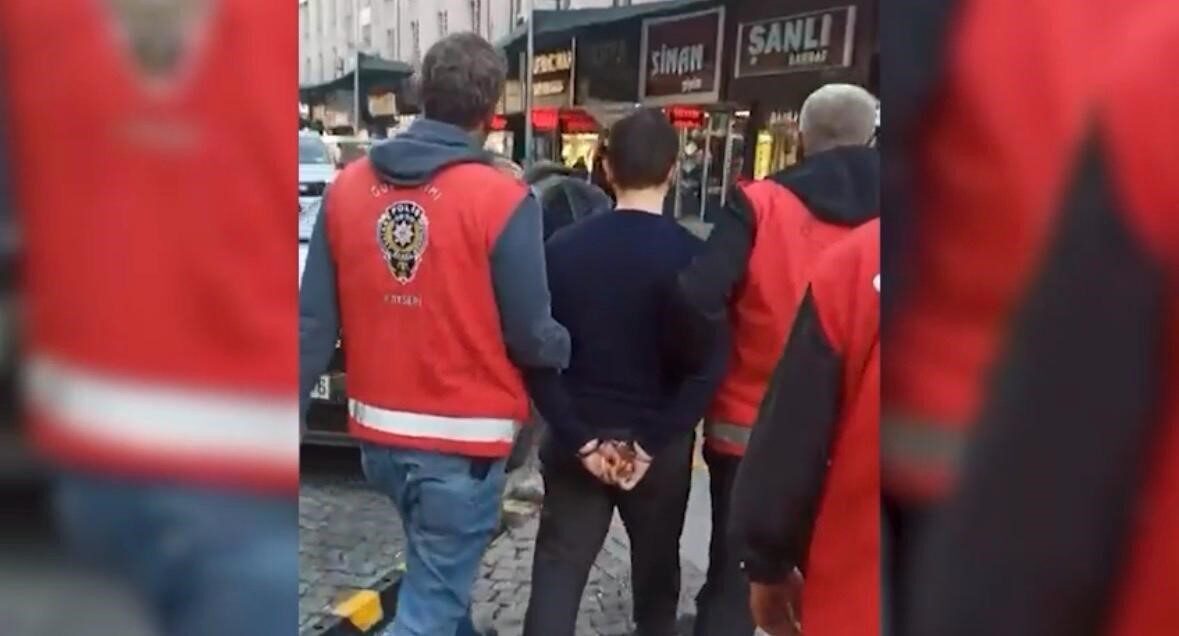 Kayseri'de polis, FETÖ üyesi M.B.'yi (34) 6 yıl 4 ay