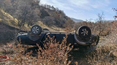 Sivas'ın Yıldızeli ilçesinde kaybolan öğretmen Vedat Söylemez'in (39) aracı dere