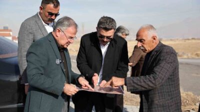 Hacılar Belediye Başkanı Bilal Özdoğan, Karpuzsekisi Mahallesi'nde kış aylarında ulaşım