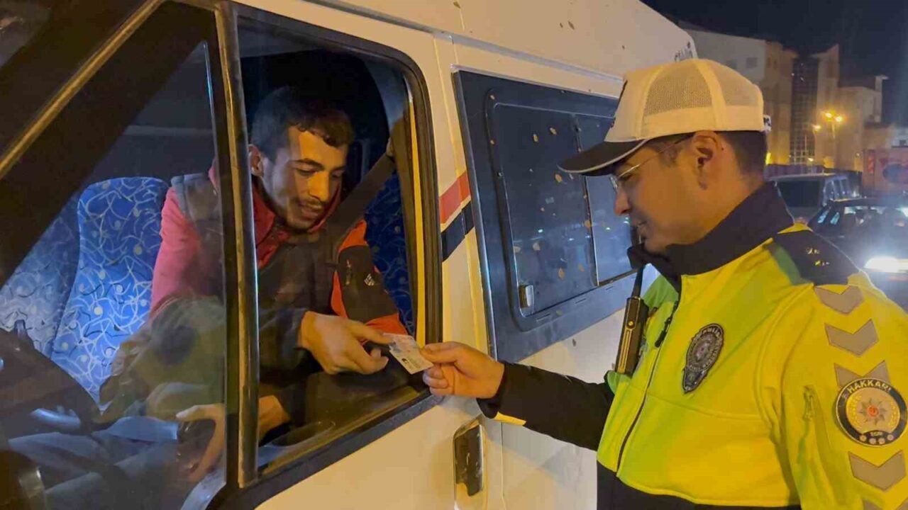 Hakkari’de Emniyet Müdürlüğü’nden Eş Zamanlı Güvenlik Denetimleri Gerçekleştirildi