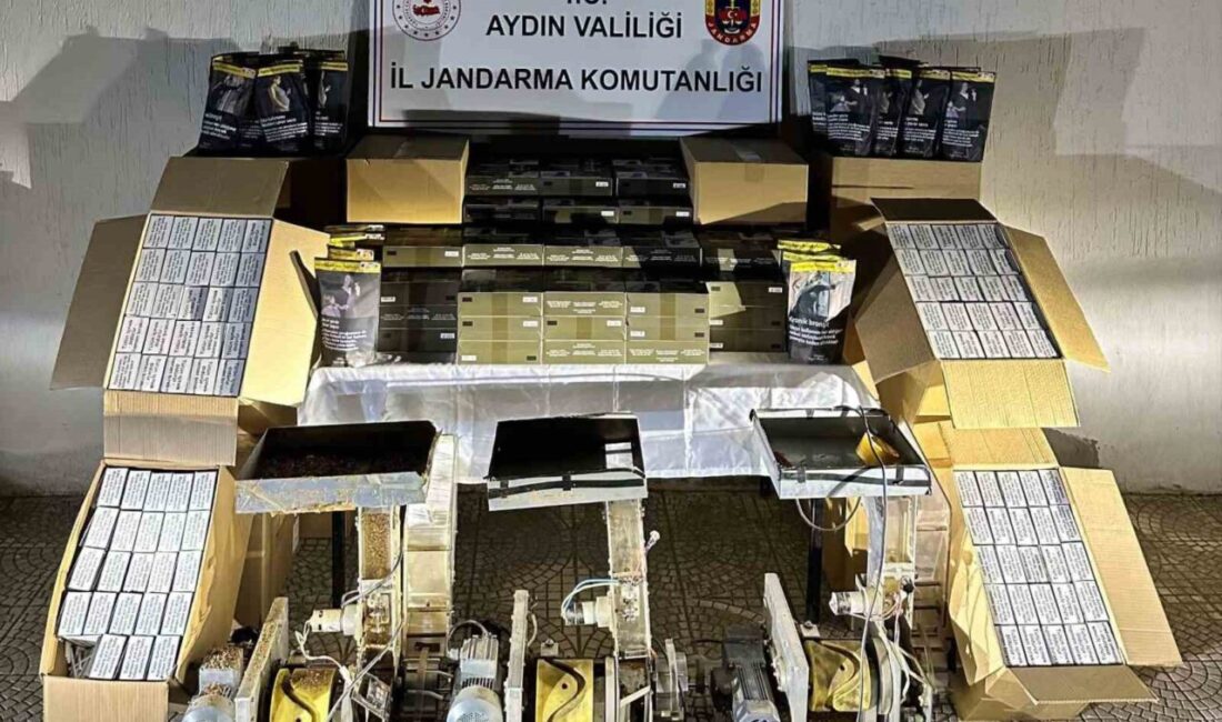 Aydın’da Halı Yıkama Dükkanında Kaçak Sigara İmalatı Yapıldığı Tespit Edildi Aydın'ın Efeler ilçesinde halı yıkama dükkanı olarak işletilen bir yer,