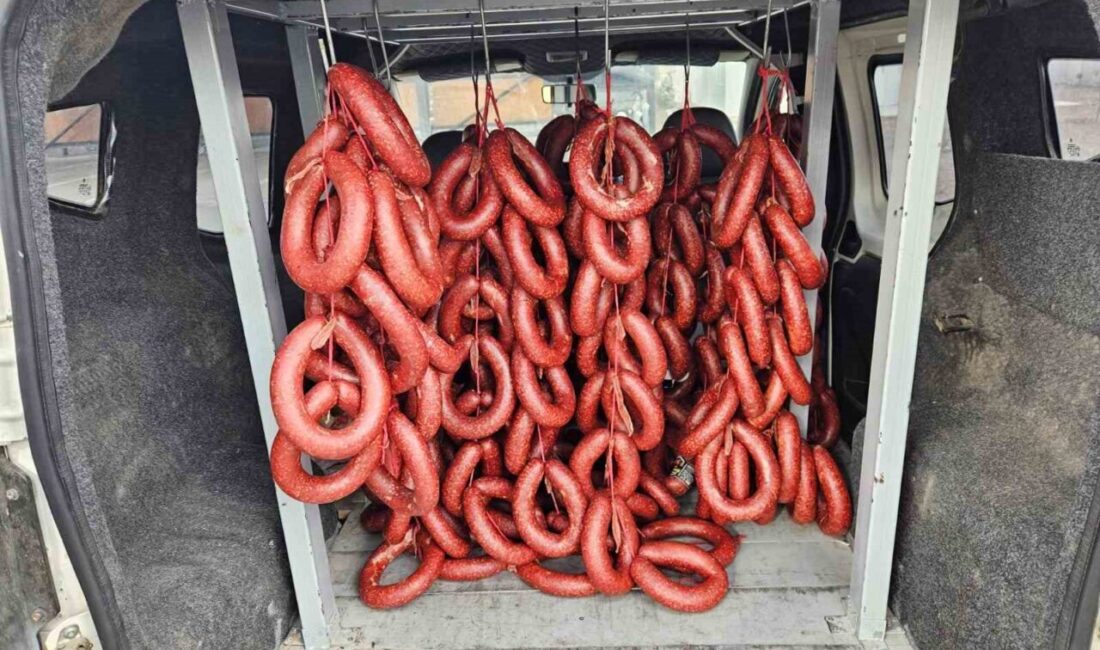 Hatay’da jandarma, Erzin’deki bir denetim sırasında 120 kilogram menşei belirsiz