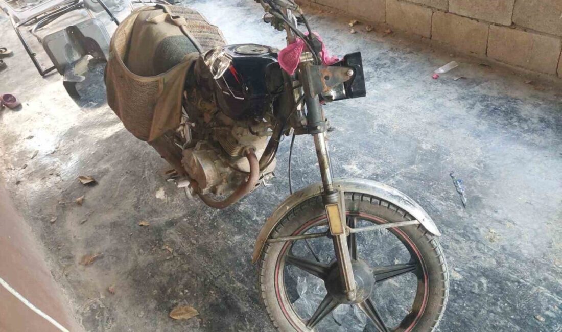 Hatay'ın Reyhanlı ilçesinde meydana gelen motosiklet hırsızlığına dair yapılan operasyon