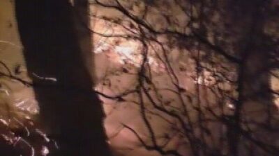 Hatay’ın Arsuz ilçesinde, akşam saatlerinde etkili olan yağış sonrası yıldırım