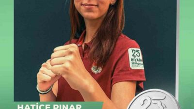 Türkiye'nin milli taekwondocusu Hatice Pınar Yiğitalp, Riyad'da gerçekleştirilen 6. İslami