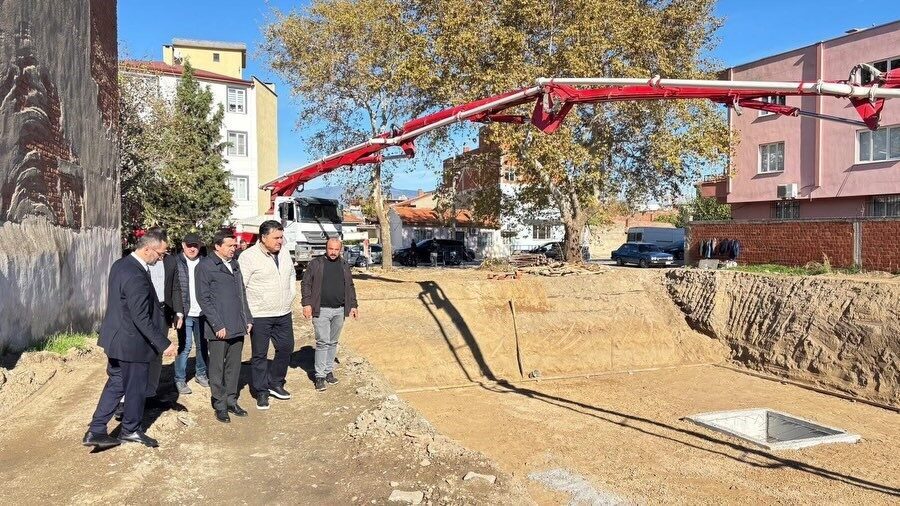 Havran Kaymakamı Muhammed Evlice, Belediye Başkanı Emin Ersoy ve diğer