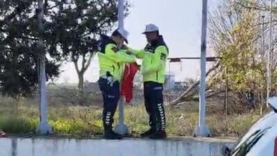 Tekirdağ’ın Hayrabolu ilçesinde, Jandarma Trafik Tim Komutanı Uzman Çavuş Murat