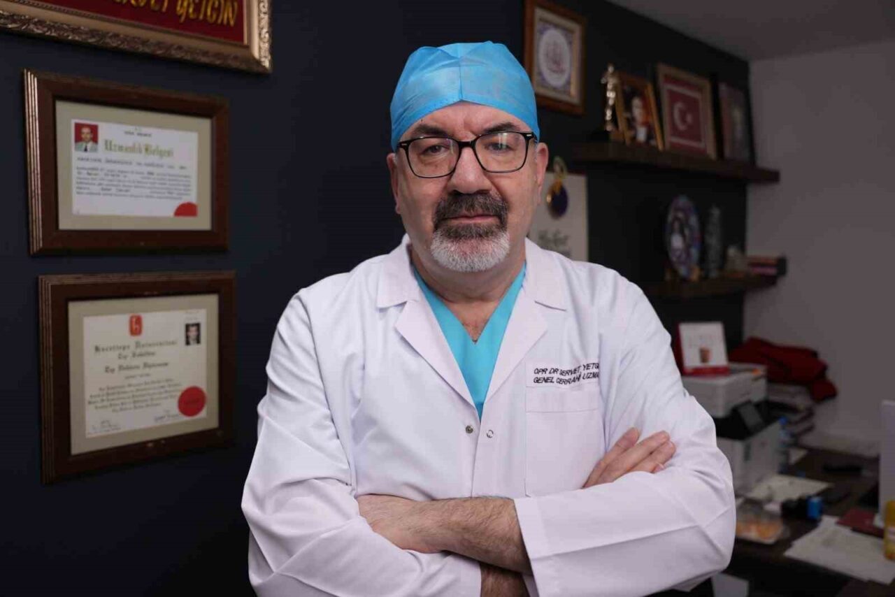 Hayat Hastanesi Genel Cerrahi Uzmanı Op. Dr. Servet Yetgin, hemoroid