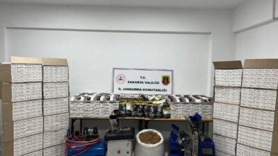 Sakarya'nın Hendek ilçesinde jandarma, kaçakçılık operasyonu düzenleyerek 36 yaşındaki E.T.'yi