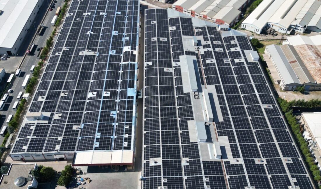 CW Enerji, Kayseri'deki bir firmanın çatısına 5560,87 kWp gücünde güneş