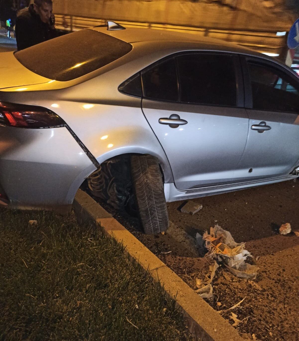 Hilvan’da meydana gelen trafik kazasında üç kişi yaralandı