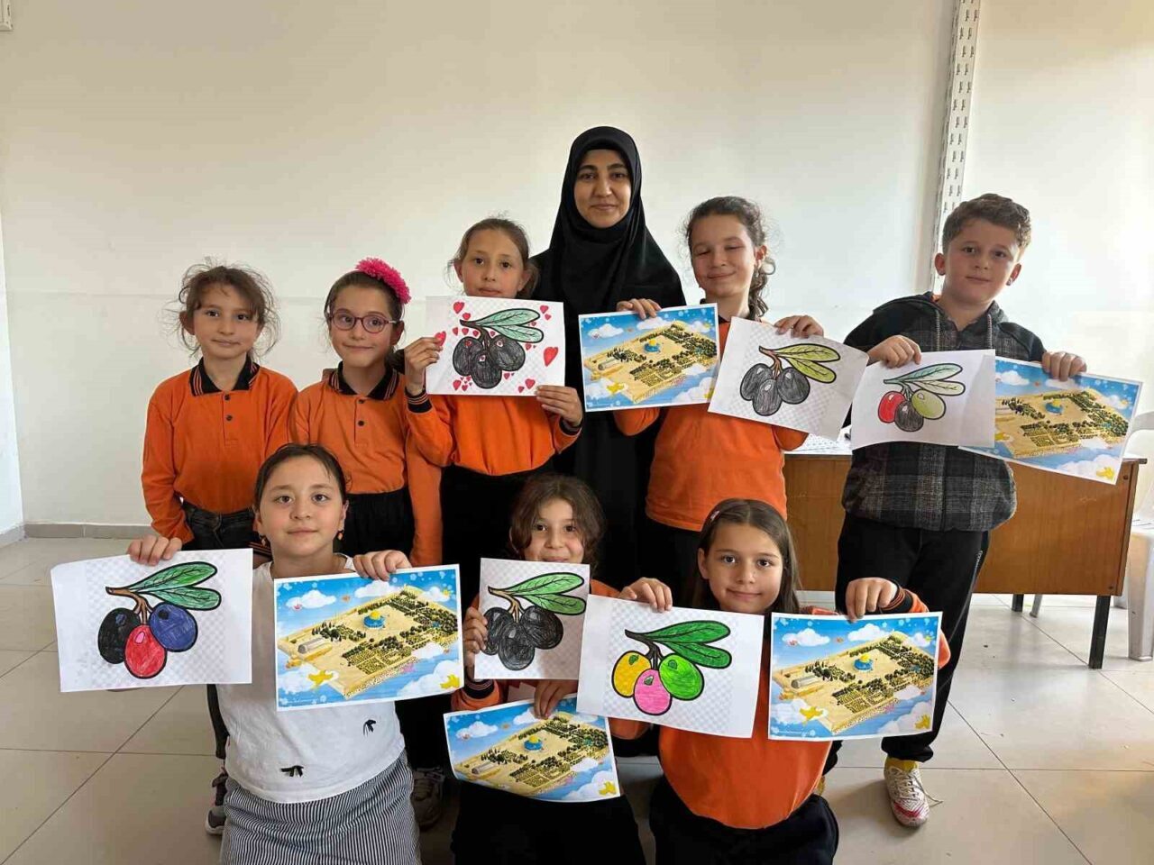 Kütahya'nın Hisarcık ilçesinde "Hepimiz Biraz Mescid-i Aksalıyız" atölyesi, aile iletişimini