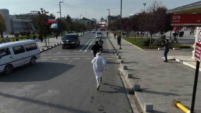 Düzce'de sosyal medya içerik üreticileri Muhammet Bişgin ve Yasin Günaydın,