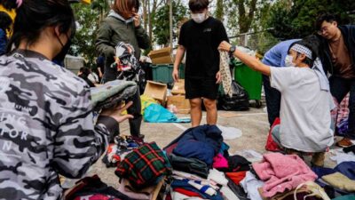 Hong Kong'daki "Wang Fuk Court" gökdeleninde çıkan yangında can kaybı