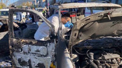 Artvin’in Hopa ilçesinde Mehmet Yılmaz'ın kullandığı bir Mercedes minibüs, seyir