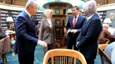 Aile ve Sosyal Hizmetler Bakanı Mahinur Özdemir Göktaş, Karatay'ın Hoşkubbe