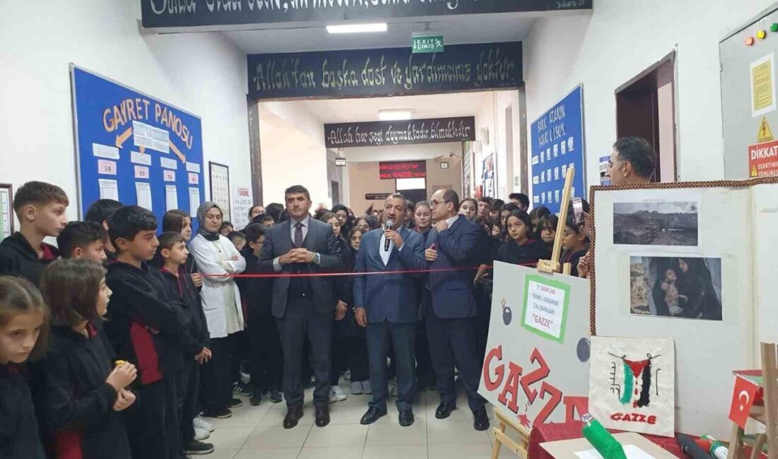 Erzurum İmam Hatip Okulu’ndan Gazze İçin Anlamlı Farkındalık Sergisi Erzurum'daki İbrahim Hakkı Kubilay İmam Hatip Okulu'nda 7. sınıf öğrencileri,