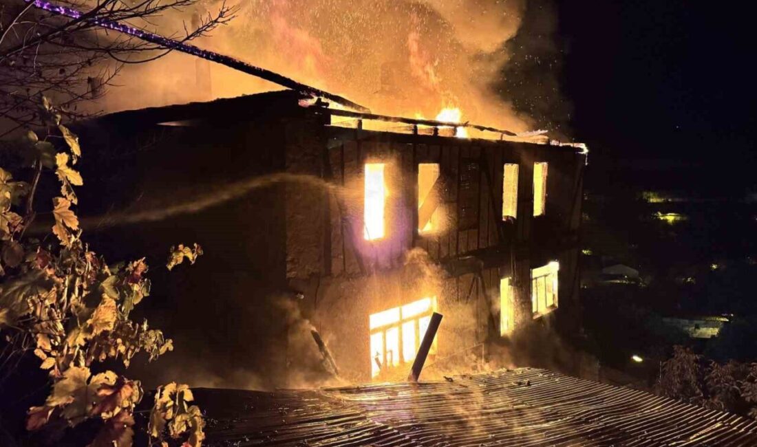 Karabük’ün Safranbolu ilçesinde, Kalealtı Akseki Sokak’ta bulunan iki katlı ahşap