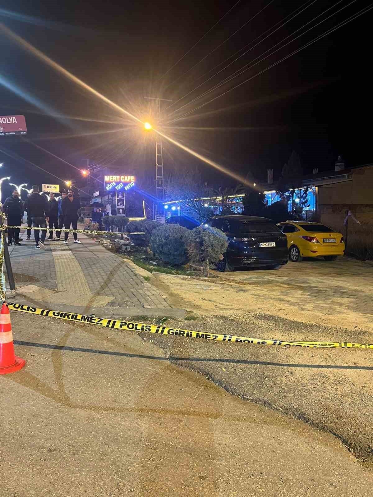 Ankara’nın Haymana ilçesinde, iki kişi arasında çıkan tartışmada bir kişi,