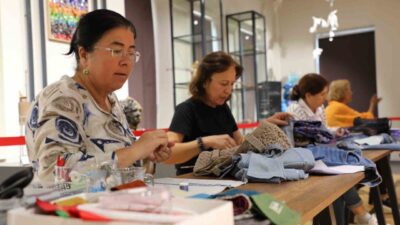 Antalya Büyükşehir Belediyesi, Çevre Eğitim ve İnovasyon Merkezi'nde geleneksel kıyafetleri