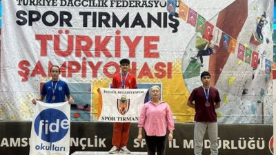 İnegöl Belediye Spor Kulübü sporcuları, Samsun'daki şampiyonada Genç B kategorisinde
