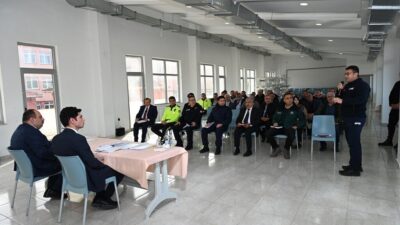 İnönü'de kış mevsiminde alınacak önlemler için Belediye Başkanı Serhat Hamamcı'nın