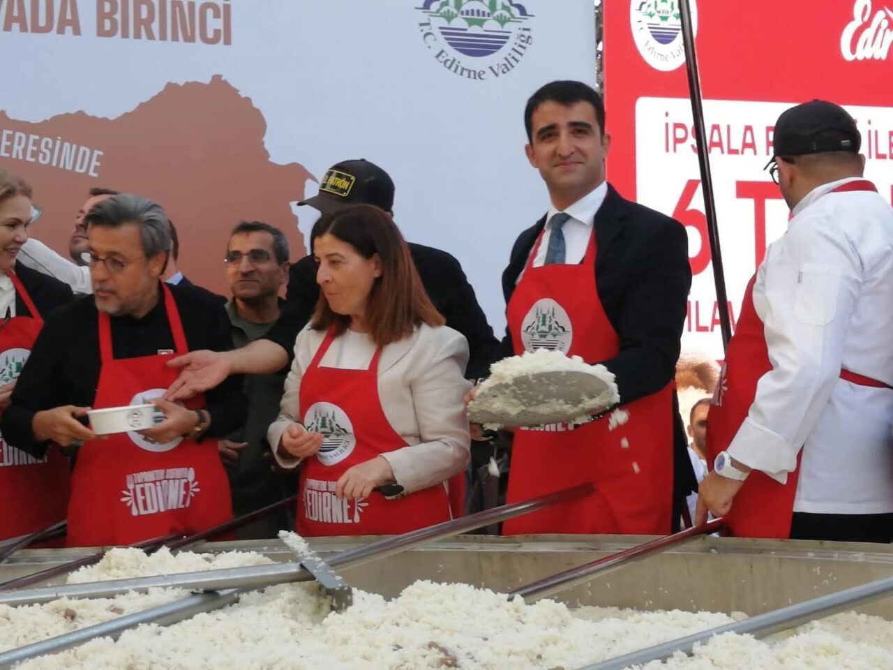 Edirne'nin İpsala Ovası'nda yetişen İpsala Pirinci, Avrupa Birliği tarafından coğrafi