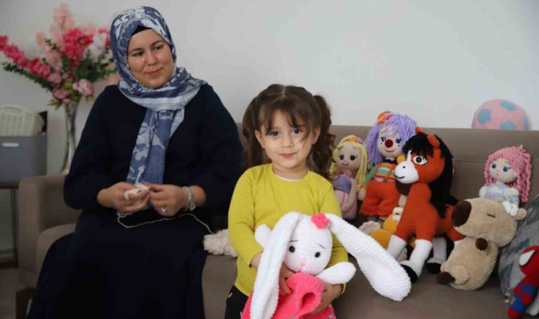 Gaziantep'te 34 yaşındaki Ayşe Çalışkan, 9 yıl önce sağlıklı oyuncaklar