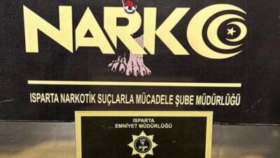 Isparta'da Narkotik Suçlarla Mücadele ekipleri, gece bir operasyon düzenleyerek 306