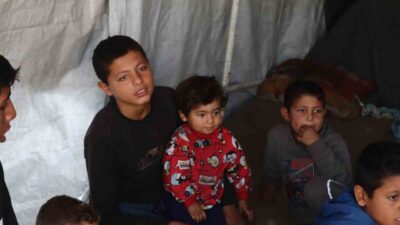 Filistinli Reda Alouwa, Gazze'deki saldırılar sonucu 5 oğlunu kaybederek, 36