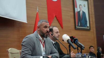 Filistinli gazeteci Sami Shehada, Kastamonu Üniversitesi'nde İsrail saldırılarında yaşadıklarını ve