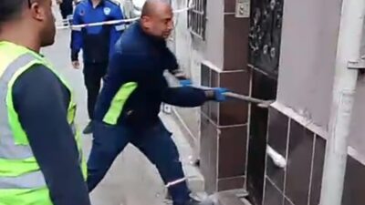 İzmir Büyükşehir Belediyesi, Onat Tüneli inşaatı nedeniyle riskli bulunan bir