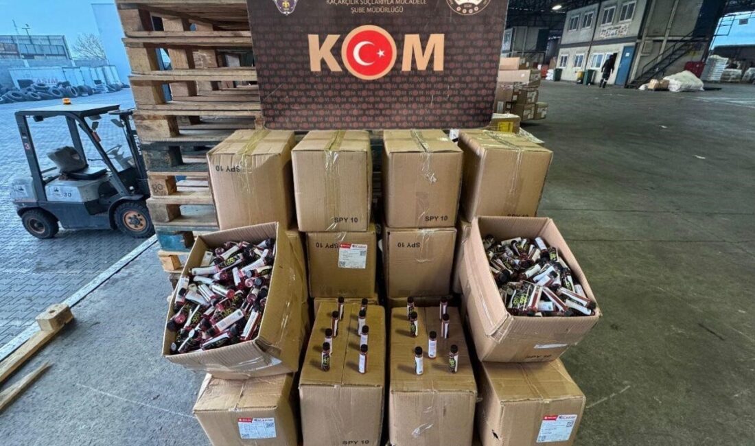 İzmir, İstanbul ve Bursa'da düzenlenen operasyonda, 15 milyon TL değerinde