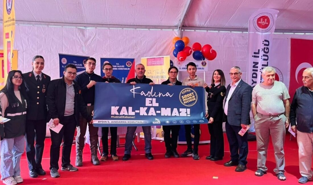 Aydın İl Jandarma Komutanlığı, Kadına Yönelik Şiddetle Uluslararası Mücadele Günü'nde