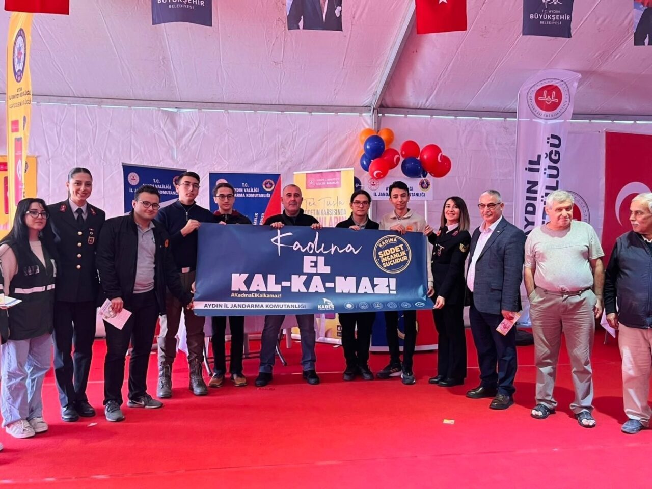 Aydın İl Jandarma Komutanlığı, Kadına Yönelik Şiddetle Uluslararası Mücadele Günü'nde