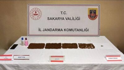 Sakarya’nın Serdivan ilçesinde jandarma, uyuşturucu operasyonu düzenleyerek 43 yaşındaki S.S.’yi