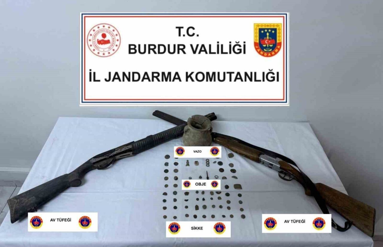 Burdur'da yapılan operasyonlarda, jandarma ekipleri tarafından 21 bin 460 dolu