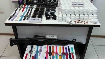 Samsun'un Tekkeköy ilçesinde jandarma tarafından yapılan operasyonda, 10 bin 136